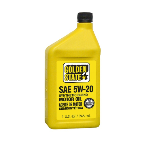 GOLDEN STATE 5W-20/6ct MOTOR OIL